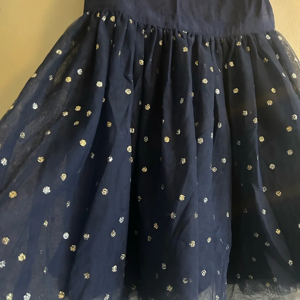 Oshkosh Girl 5T Navy Dress